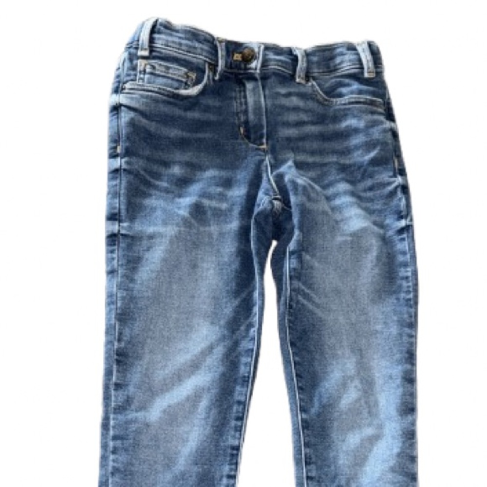 Crew cuts size 10 kids Classic Blue Denim skinny Jeans with pockets